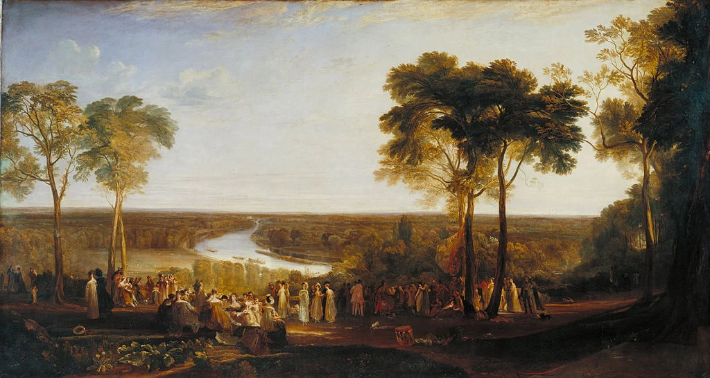 Richmond Hill, nel giorno del compleanno del principe reggente, 1819 - Tate Britain, Londra